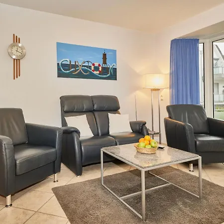 דירה Haus Duhner Brise Whg. 9, Seesicht קושהאבן